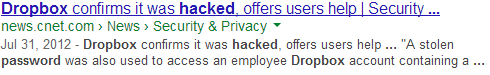 dropbox hacked