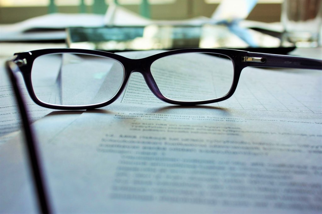 Glasses Close Up
