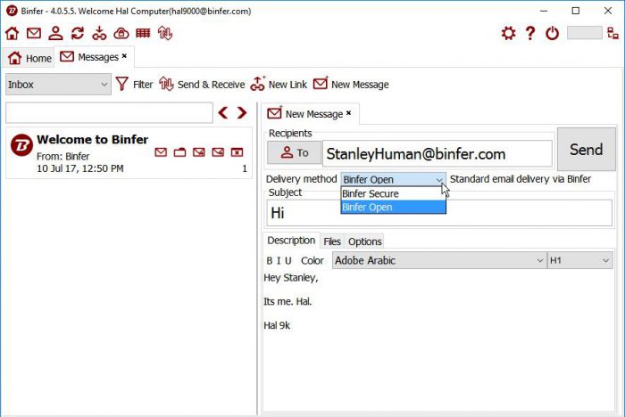 3 to 5 Filling out new message Updated